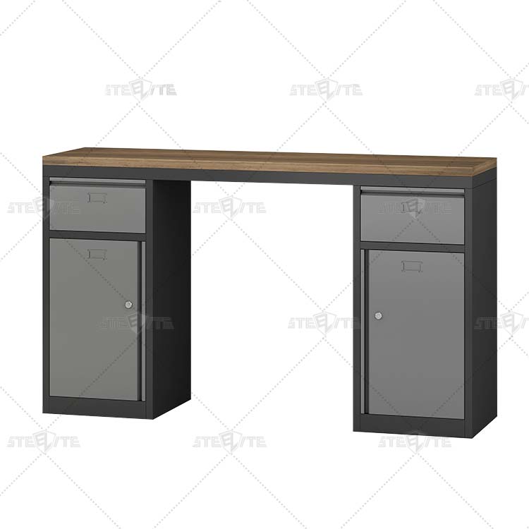 Tool Cabinet with Pegboard ,Workbench Tool Storage , Steel Workbench Cabinet ,Garage Tool Organizer,  Heavy-Duty Tool Chest